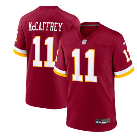 Men Washington Commanders #11 McCaffrey red Nike NFL 2026 Alternate Game Jersey 0417003